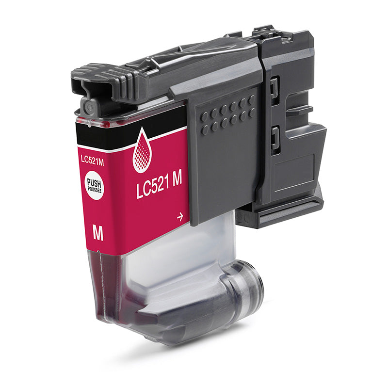 Compatible Brother LC-521M Magenta Ink Cartridge