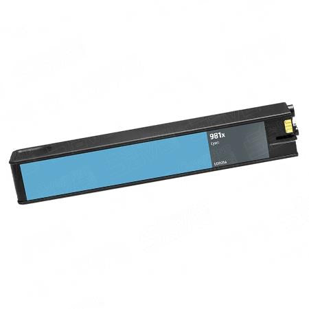 HP 981X High Capacity Compatible Cyan  Ink Cartridge (Replaces HP L0R09A)