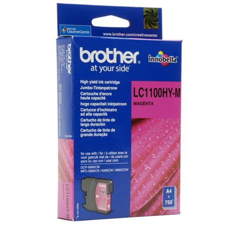 Brother Original LC1100HYM High Capacity Magenta Ink Cartridge