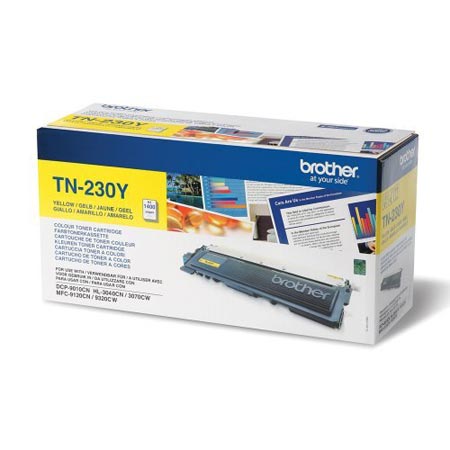 Brother Original TN230Y Yellow Toner Cartridge