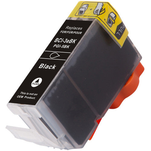 Canon BCI-3EBK Black Compatible Ink Cartridge