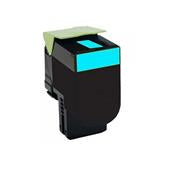 Compatible Lexmark 802HC High Capacity Cyan Toner Cartridge 80C2HC0