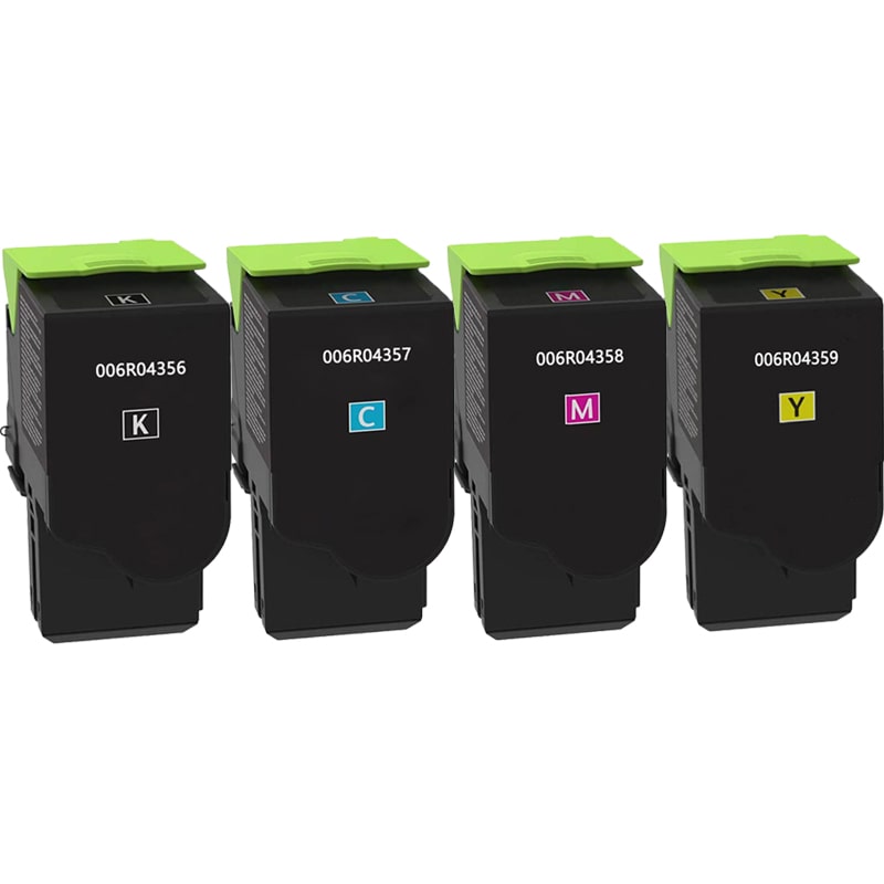 Xerox 006R04356/59 Full Set Standard Capacity Compatible Multipack Toner Cartridges