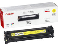 Canon Original 716Y Yellow Toner Cartridge (1977B002AA)