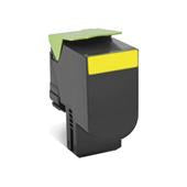 Compatible Lexmark 802HY High Capacity Yellow Toner Cartridge 80C2HY0
