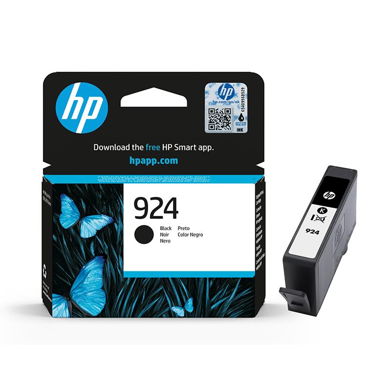 Original HP 924 Black Ink Cartridge (4K0U6NE)