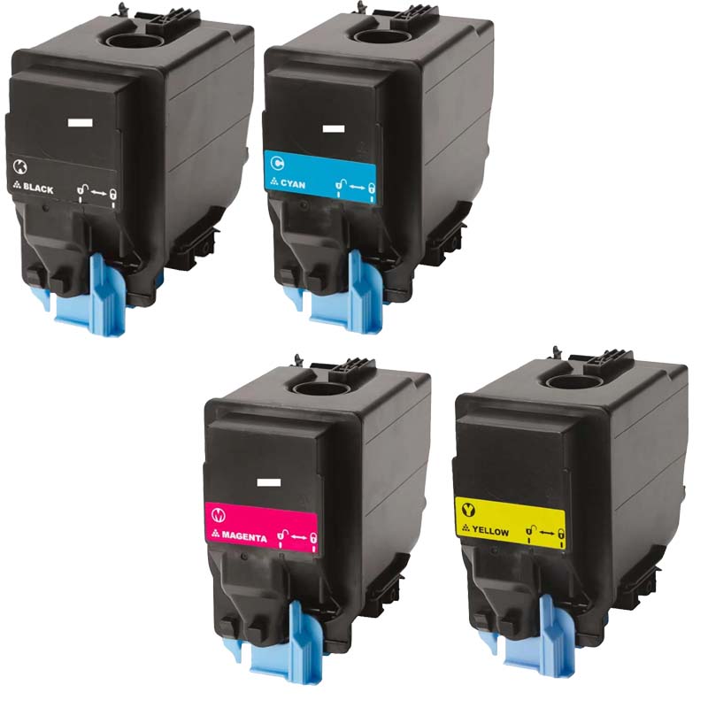 Compatible Multipack Konica Minolta TNP-48K/C/M/Y Full Set Toner Cartridges (4 Pack)