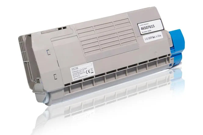 Compatible to OKI 46507615 / C712 Cyan Toner Cartridge