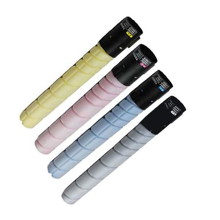 Konica Minolta TN321K/C/M/Y Full Set Toner Cartridges