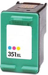 HP 351XL Remanufactured High Capacity Colour Ink Cartridge CB338EE