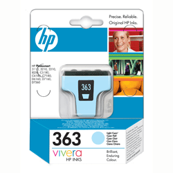 HP Original 363 Light Cyan Ink Cartridge