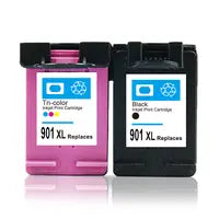 HP 901XL Remanufactured High Capacity Black Colour Cartridge Set