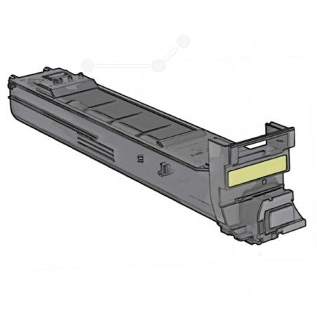 Compatible Konica Minolta (A0DK252) Yellow Toner Cartridge A0DK252)