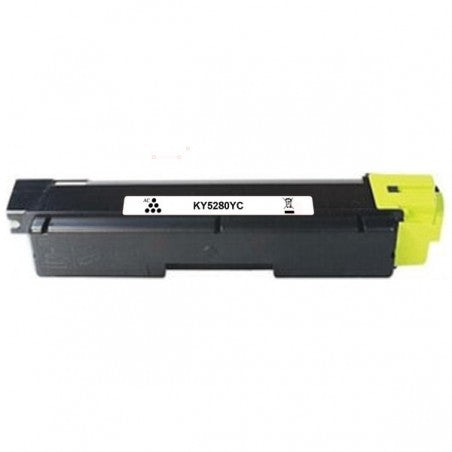 Compatible Kyocera TK-5280Y Yellow Toner Cartridge - (1T02TWANL0)