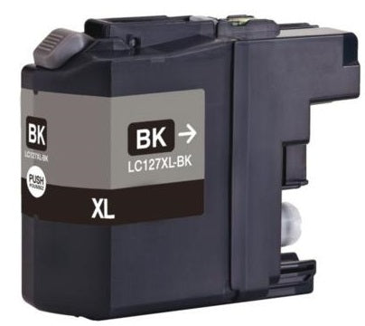 Brother Compatible LC127XL Black Ink Cartridge