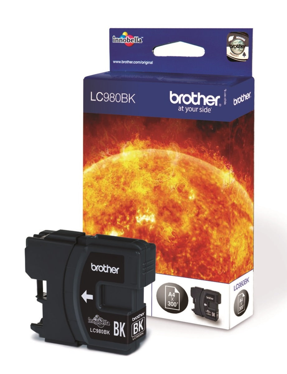 Brother Original LC980BK Black Ink Cartridge