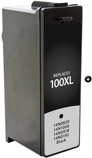 Remanufactured Lexmark 100XL Black High Capacity Ink Cartridge