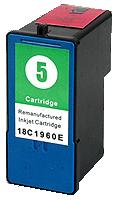 Lexmark 5 (18C1960) Remanufactured Colour Cartridge