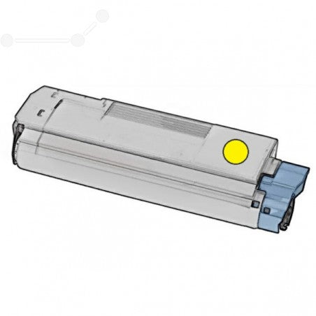 Compatible Oki 44315305 Yellow Toner Cartridge