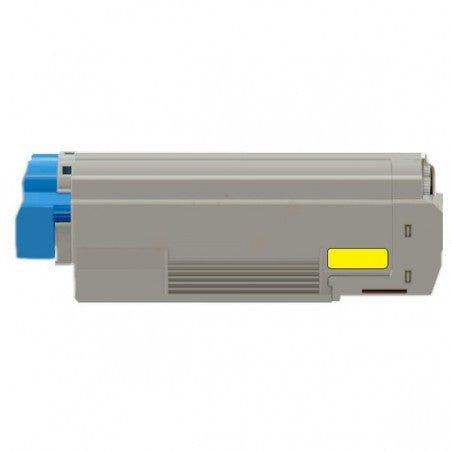 Compatible Oki 44643001 Yellow Toner Cartridge