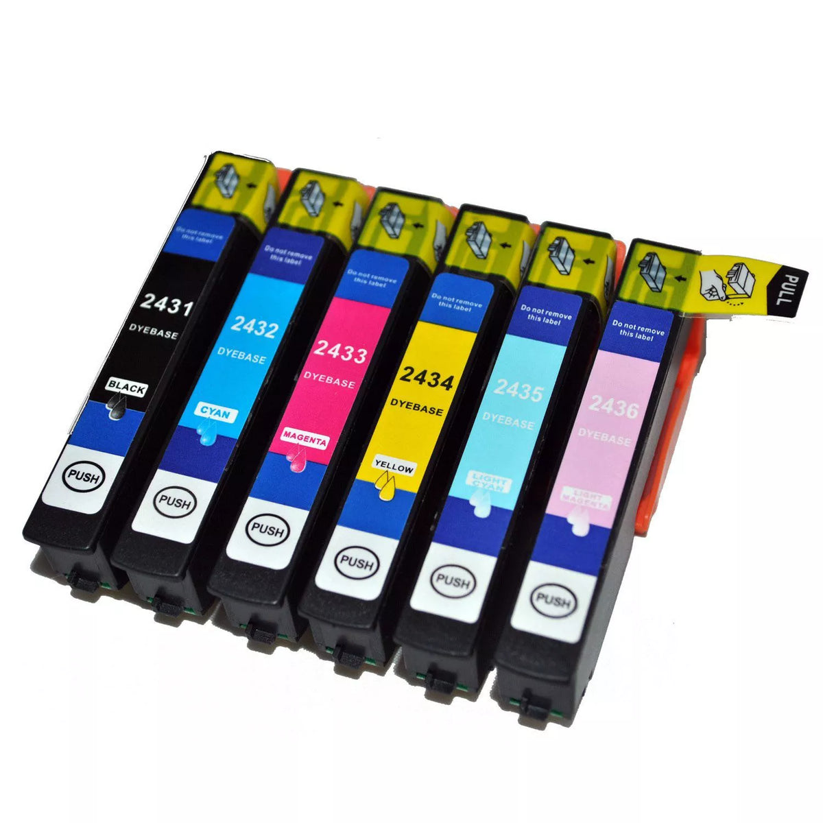 24XL Epson Compatible High Capacity Ink Cartridges Full Set 6