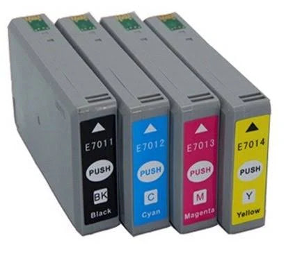 Compatible Epson T701 Extra High Capacity Multipack - Full Set of 4 Printer Ink Cartridges