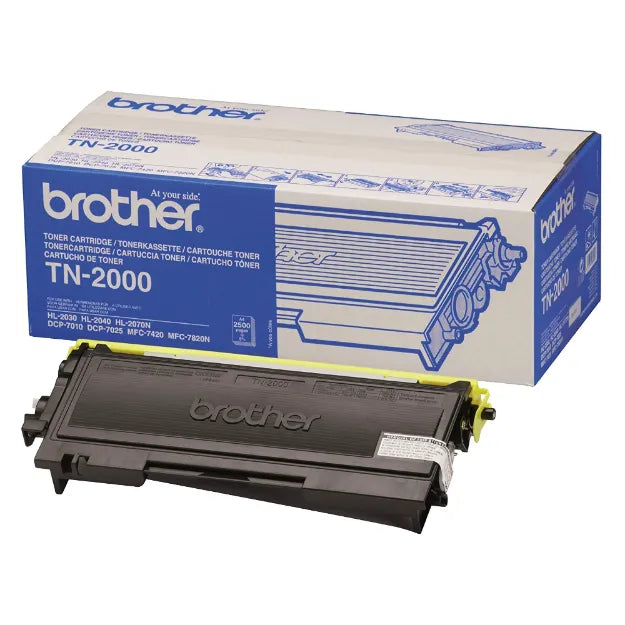 Brother Original TN2000 Black Toner Cartridge