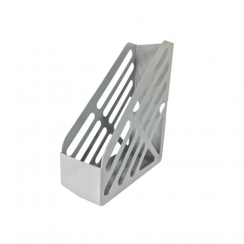 Deflecto Maxi Magazine File Rack Grey