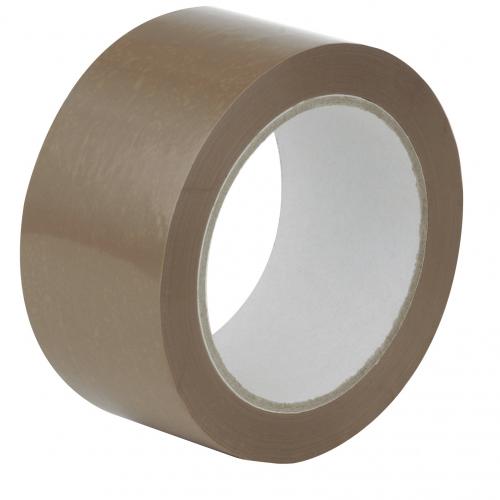 Brown Packaging Tape 48mmx66m Brown (Pack 6)